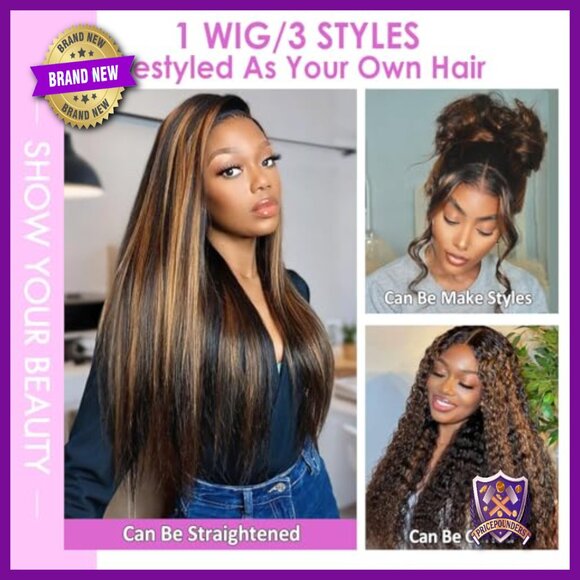 Human Hair Body Wave Lace Front Wig 20 Inch Pre Plucked 200 Density main image 4